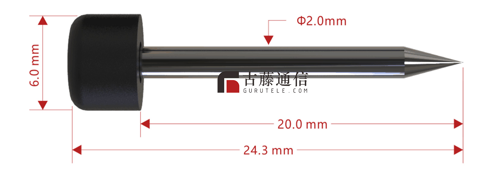 EC-20B（藤倉ELCT2-20A）電極(圖1)
